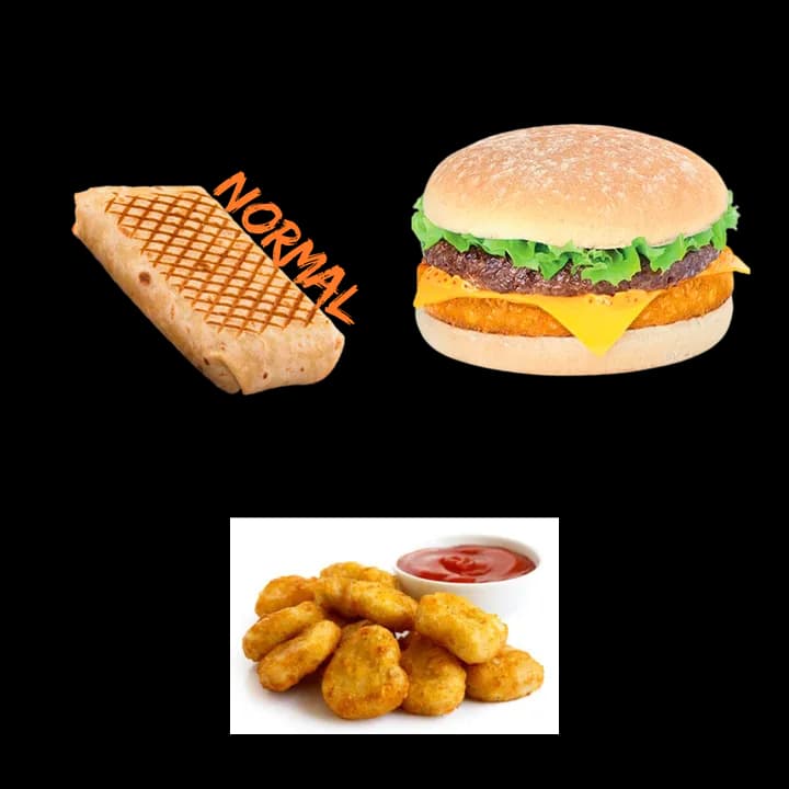 Menu étudiant, Megafood Tarare