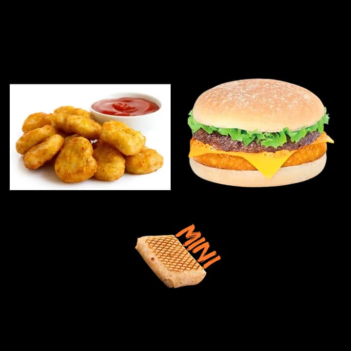 Menu enfant, Megafood Tarare