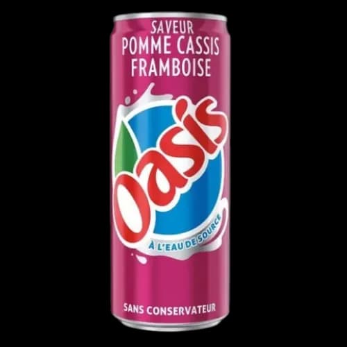 Oasis Pomme Cassis Framboise 33 cl, Megafood Tarare